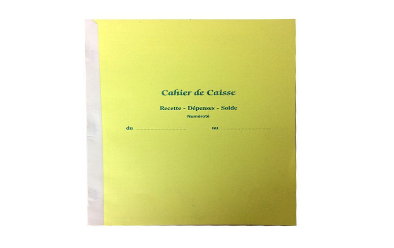 CAHIER DE CAISSE GM 2 EXP
