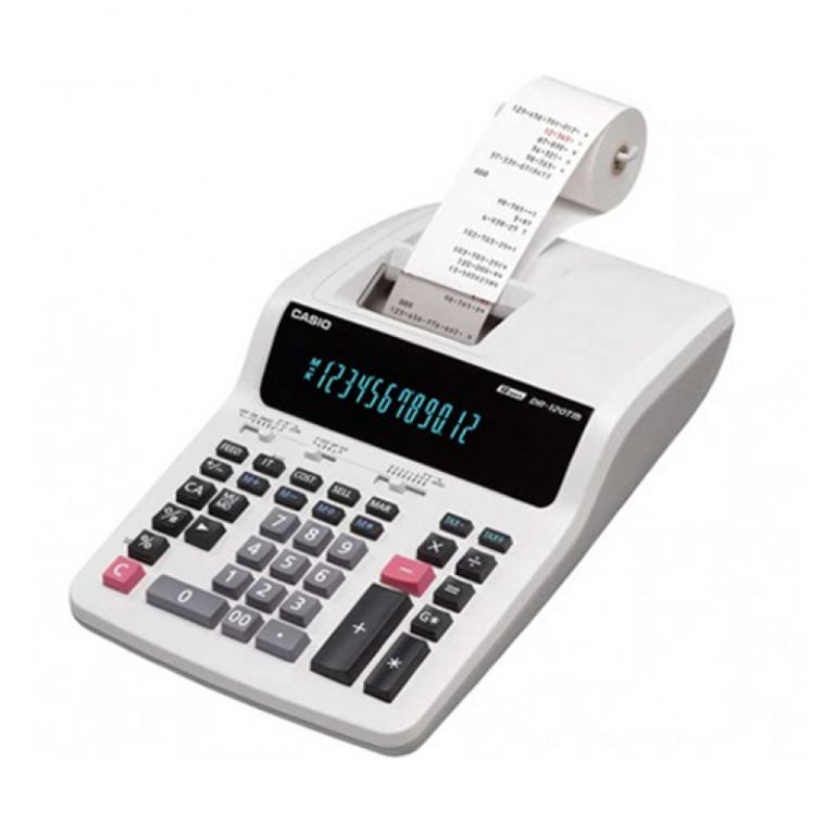 CALCULATRICE AVEC RUBAN CASIO DR120TM EXPRESS BUREAU