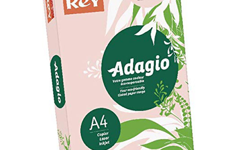 PAPIER COULEUR A4 ADAGIO PASTEL 80GR/500F