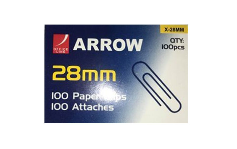 TROMBONE ARROW 28MM PQT 100