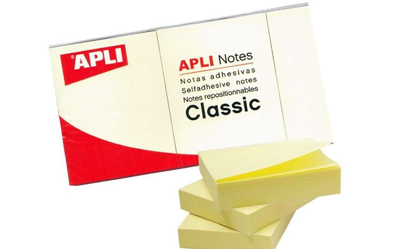 STICK NOTE 38*51 JAUNE APLI