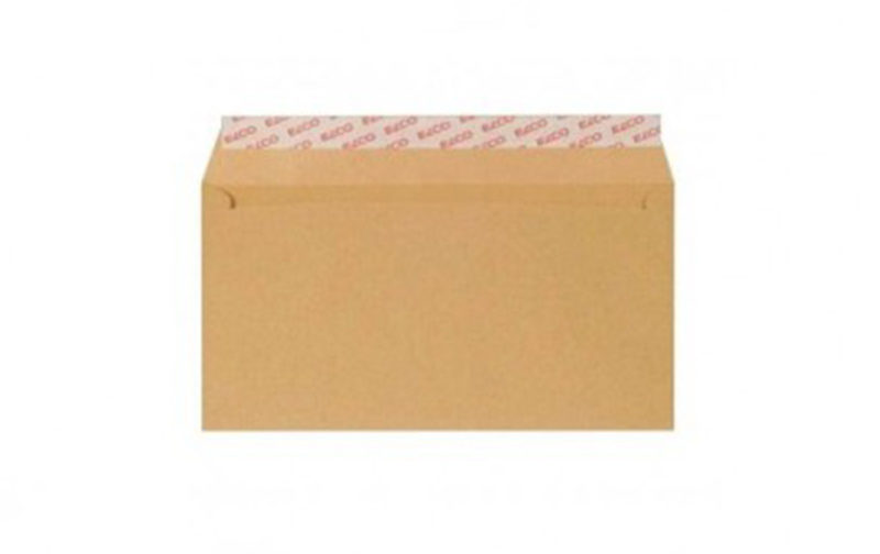 ENVELOPPE KRAFT 176x250 STRIP 90GR PQT/500