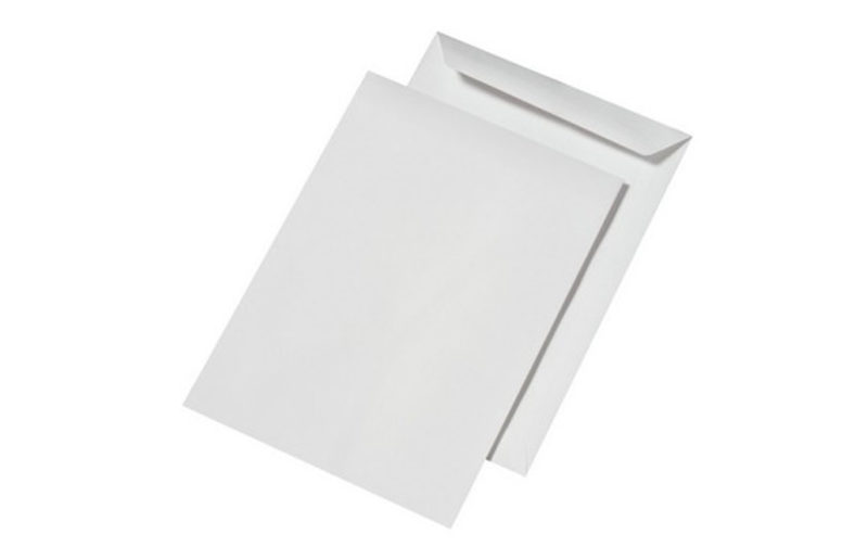 POCHETTE BLANCHE 176×260 STRIP 80GR PQT/500