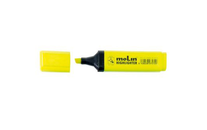MARQUEUR FLUO MOLIN JAUNE