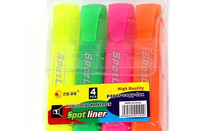 MARQUEUR FLUO SPOT LINER (PQT 4)