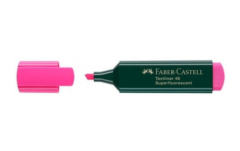 MARQUEUR FLUO FABER-CASTELL ROSE