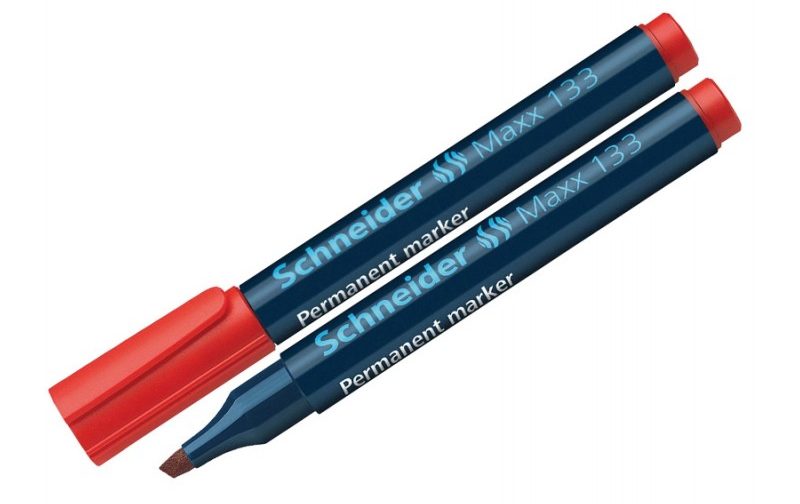 MARQUEUR PERMANENT SHNEIDER MAXX 133 / ROUGE