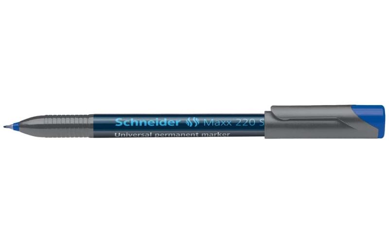 MARQUEUR CD/DVD SHNEIDER 220 SUPER FINE 0,4MM BLEU