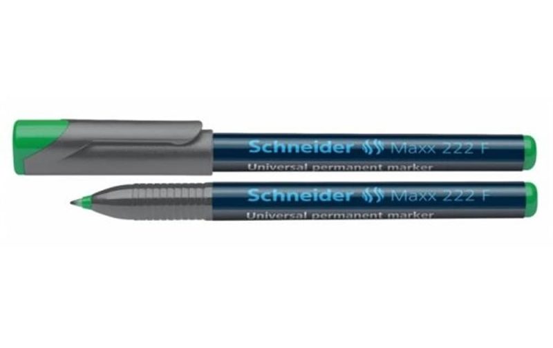 MARQUEUR CD/DVD SHNEIDER 222 FINE 0,7MM VERT