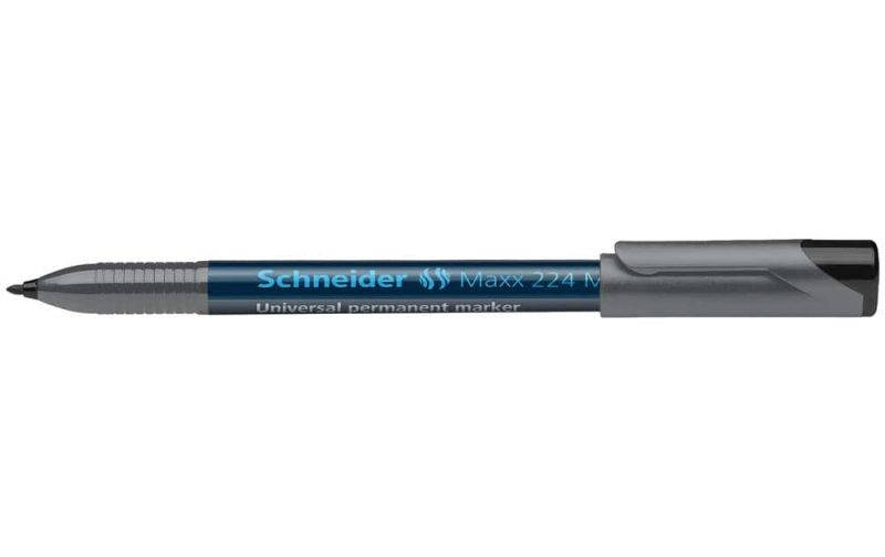 MARQUEUR CD/DVD SHNEIDER 224 MOYEN 1MM NOIR