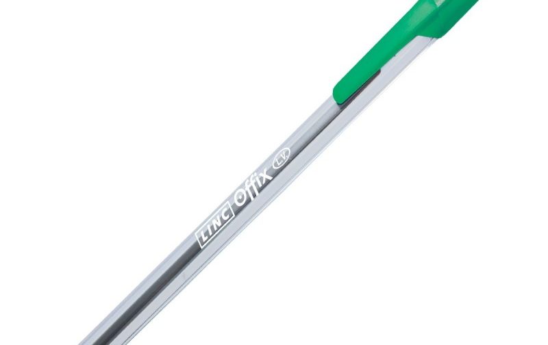 STYLO A BILLE LINC OFFIX TRANSPARENT VERT