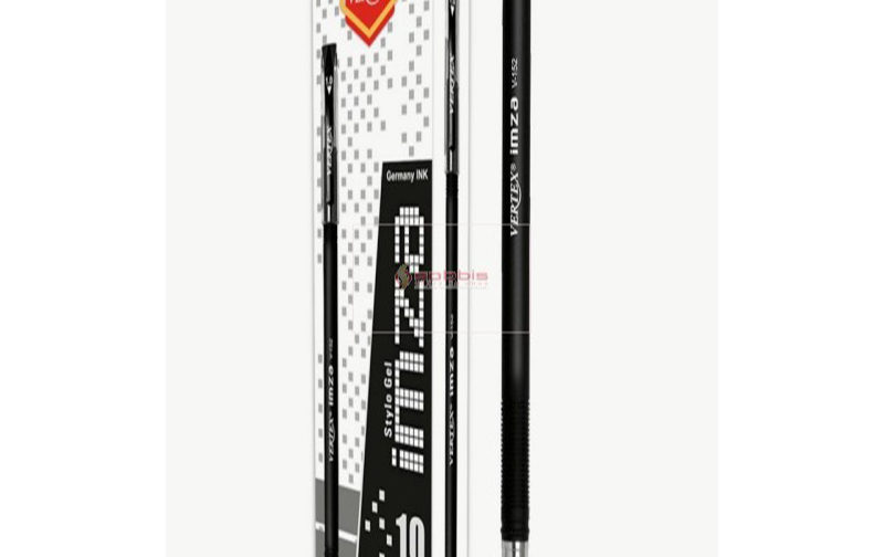 STYLO GEL VERTEX IMZA NOIR