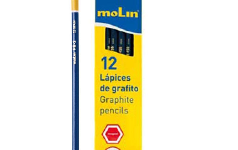 CRAYON NOIR HB N°2 MOLIN