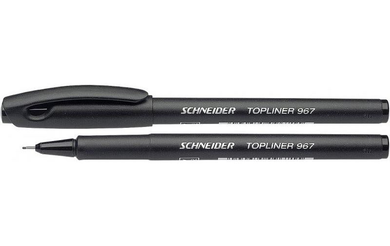STYLO FEUTRE SCHNEIDER TOP LINER 967 0.4MM NOIR