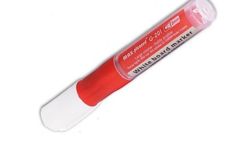 MARQUEUR TABLEAU GXIN RECHARGABLE 800M ROUGE