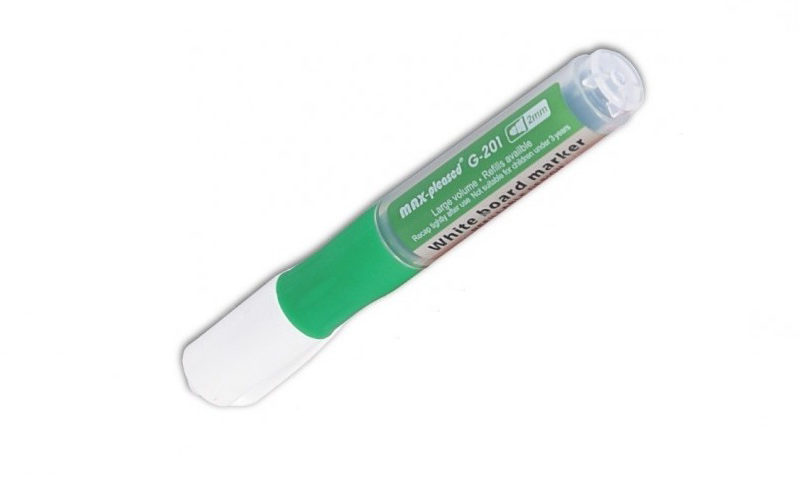 MARQUEUR TABLEAU GXIN RECHARGABLE 400M VERT