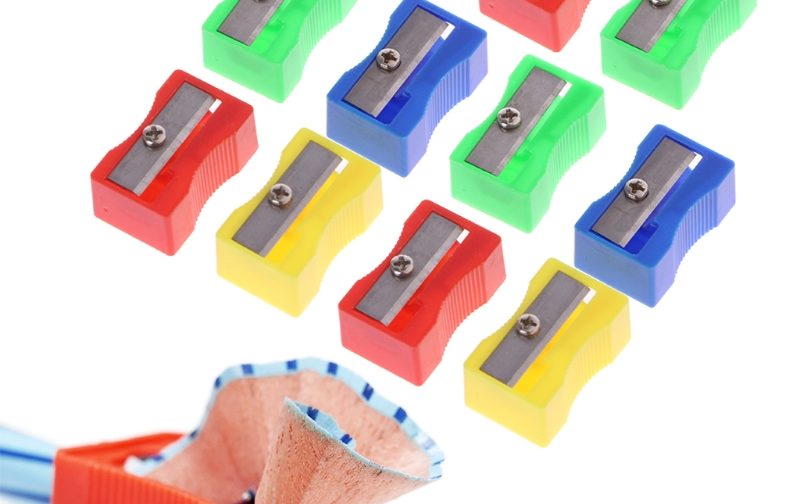 TAILLE CRAYON SIMPLE PM PLASTIQUE 1TROU