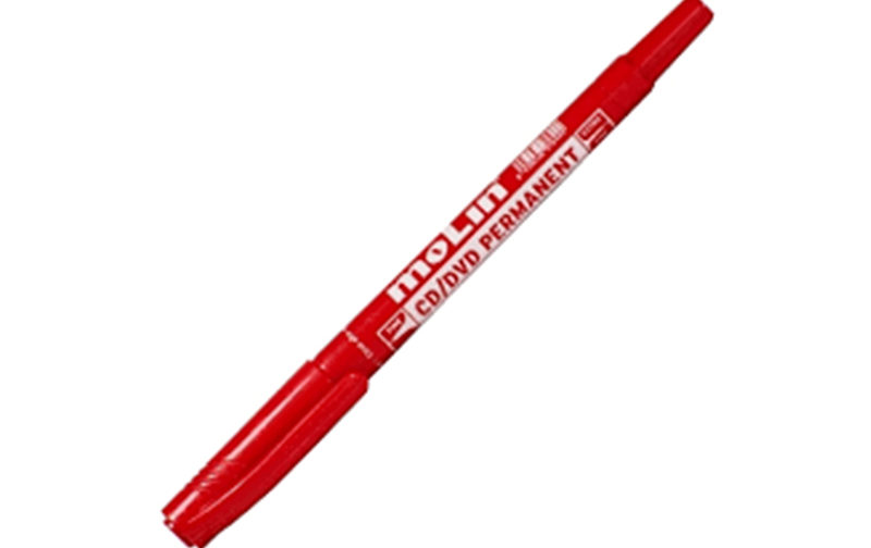 MARQUEUR CD/DVD MOLIN DOUBLE FACE ROUGE