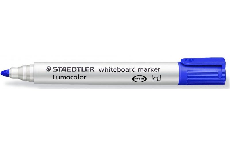 MARQUEUR TAB BLANC STEDTLER 351 BLEU