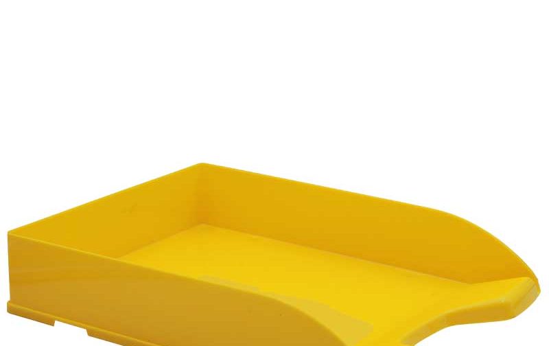 CORBEILLE A COURRIER ARK JAUNE