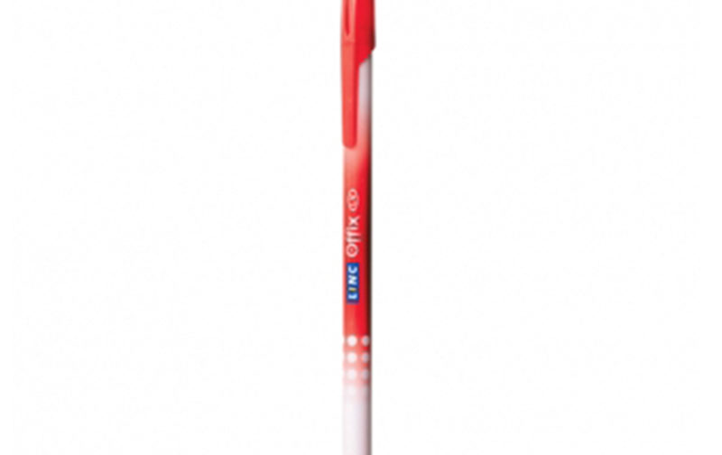 STYLO À BILLE LINC OFFIX WHITE ROUGE