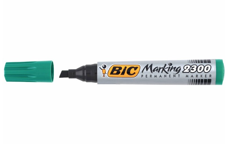 MARQUEUR PERMANENT BIC VERT