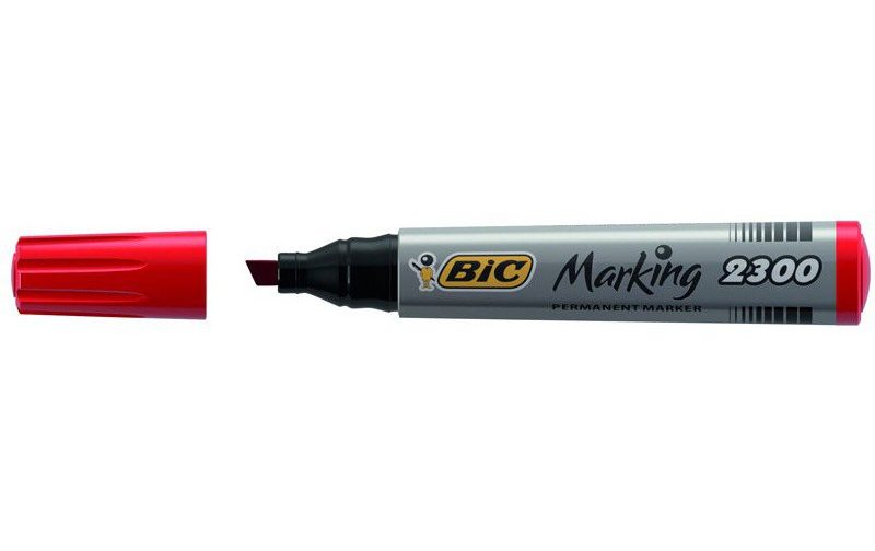 MARQUEUR PERMANENT BIC ROUGE
