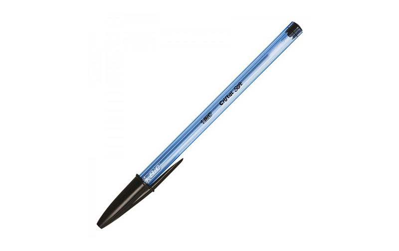 STYLO A BILLE BIC SOFT NOIR