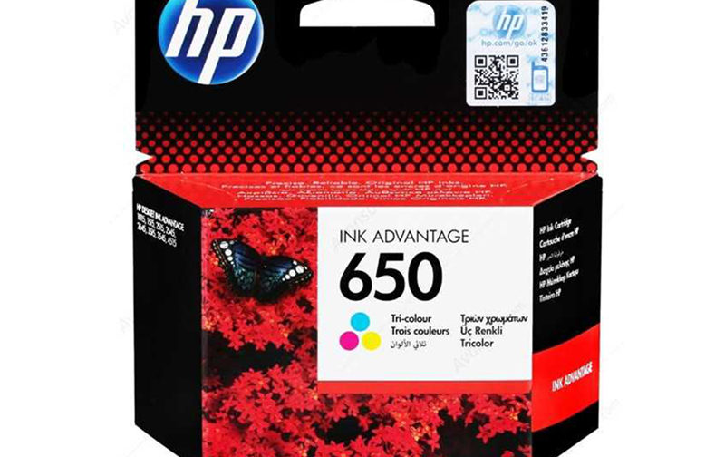 CARTOUCHE HP JET D'ENCRE 650 COULEUR