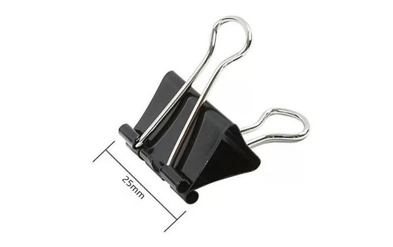 PINCE CLIP 25MM PQT DE 48 PIECES