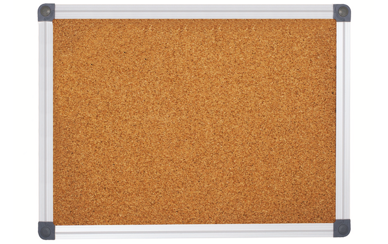 TABLEAU LIÈGE CADRE ALUMINIUM 40*60CM