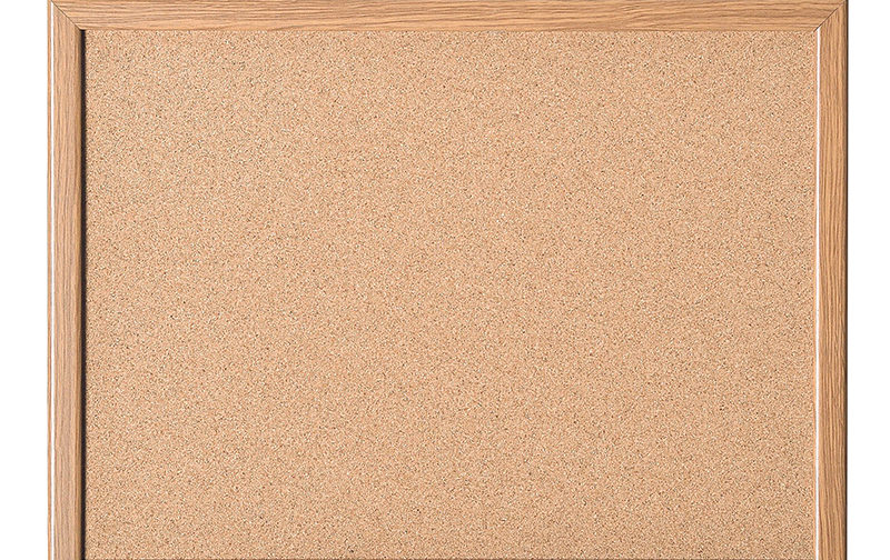 TABLEAU LIÈGE CADRE BOIS 60*90CM