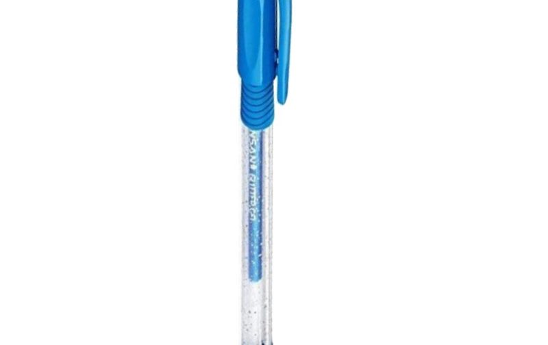 STYLO GEL PENSAN GLITTER BLEU