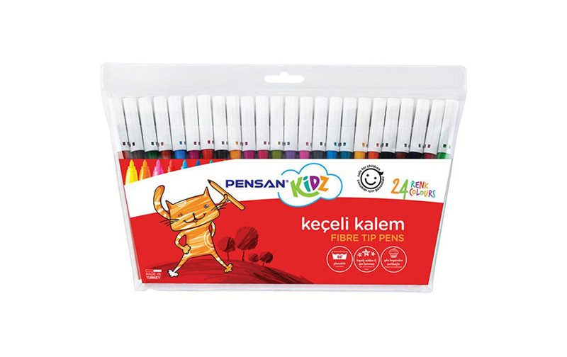 POCHETTE FEUTRE DE 24 PENSAN KIDS