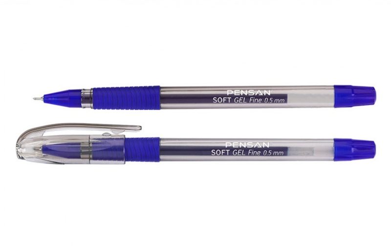 STYLO GEL PENSAN SOFT BLEU