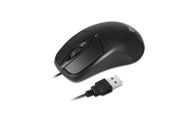 SOURIS OPTIQUE FILAIRE ENTER ETERNAL USB - NOIR