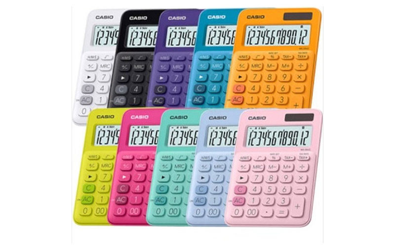 CALCULATRICE CASIO MS-20-UC-RD