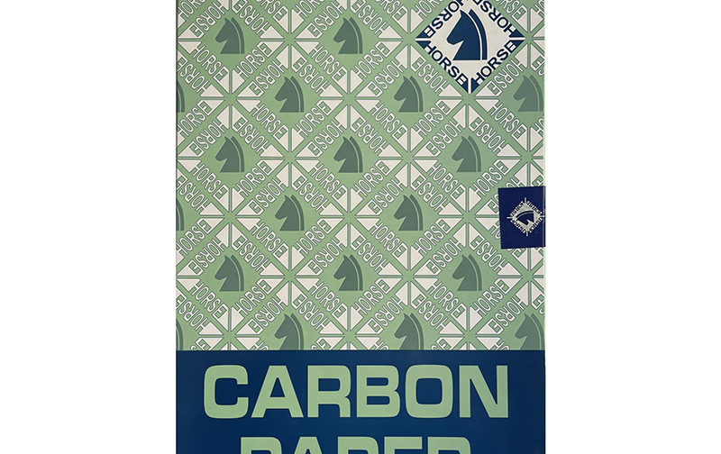 PAPIER CARBONE HORSE BLEU A4 100F