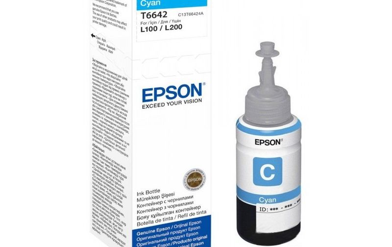 CARTOUCHE EPSON T6642 BLEU