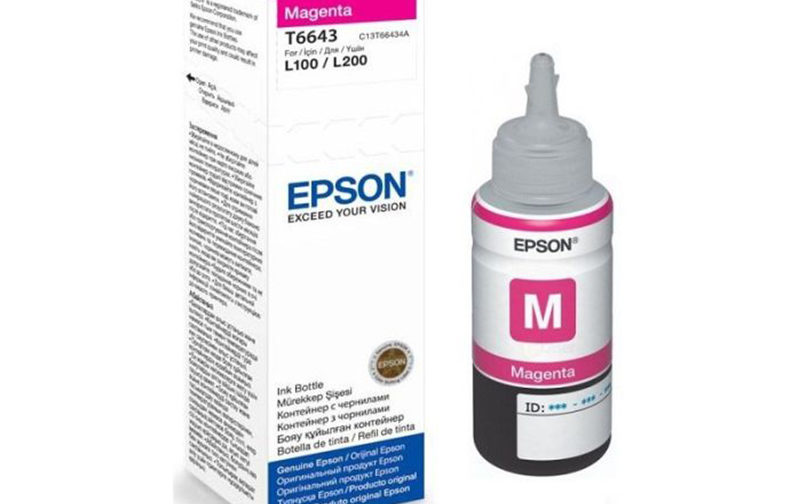 CARTOUCHE EPSON T6643 ROSE