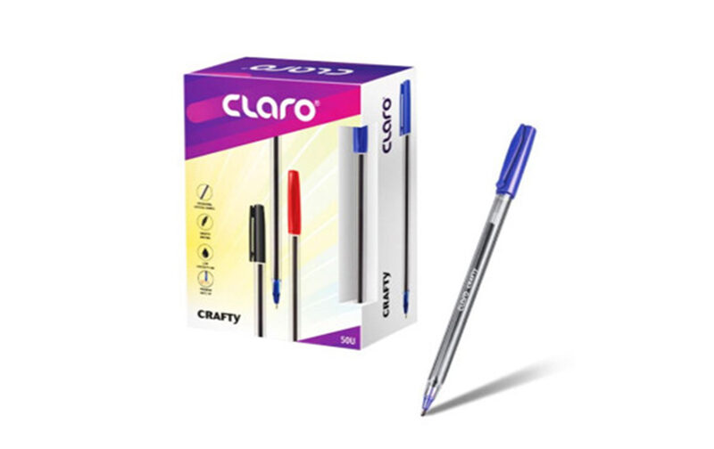 STYLO CLARO CRAFTY BLEU NOIR ou ROUGE