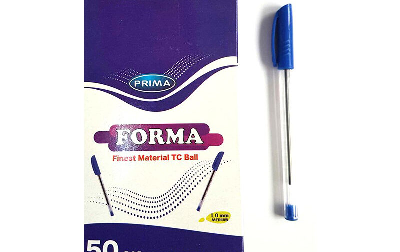 STYLO A BILLE PRIMA FORMA : BLEU-NOIR-VERT-ROUGE