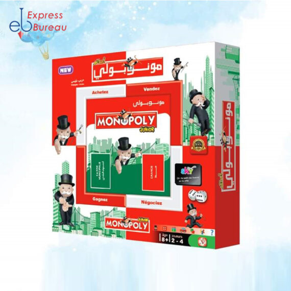 MONOPOLY – VERSION BILINGUE  Français / Arabe 🏠💰📜