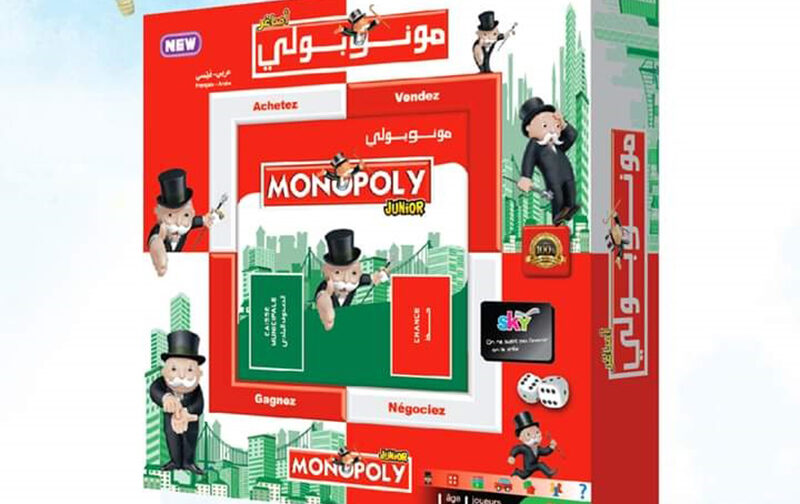 MONOPOLY – VERSION BILINGUE  Français / Arabe 🏠💰📜