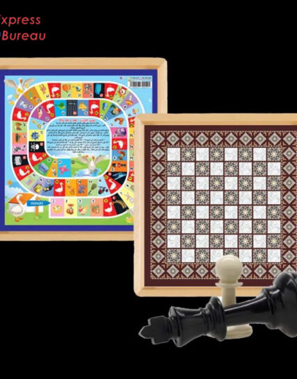 ÉCHEC & SERPENT EN BOIS DOUBLE FACE ♟️🧠 🐍