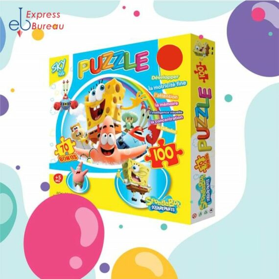 PUZZLE SPONGE BOB – 100 PIÈCES🧩🌊