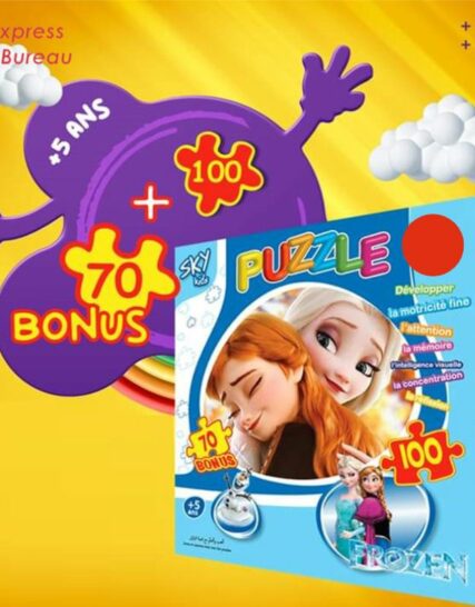 PUZZLE FROZEN – 100 PIÈCES 🧩🌊