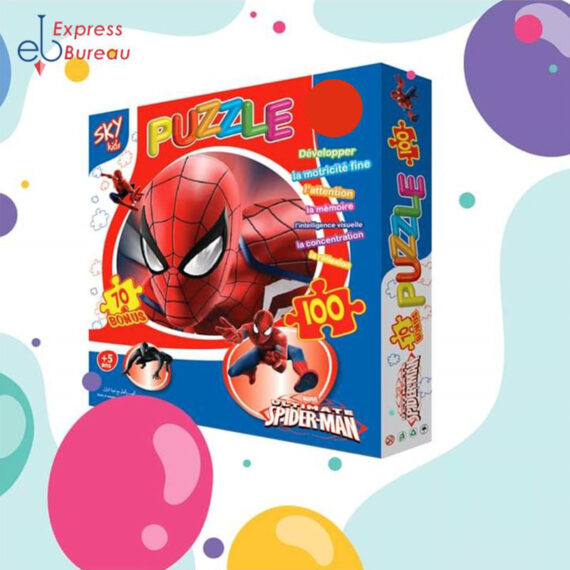 PUZZLE SPIDERMAN – 100 PIÈCES 🧩🕷️🕸️