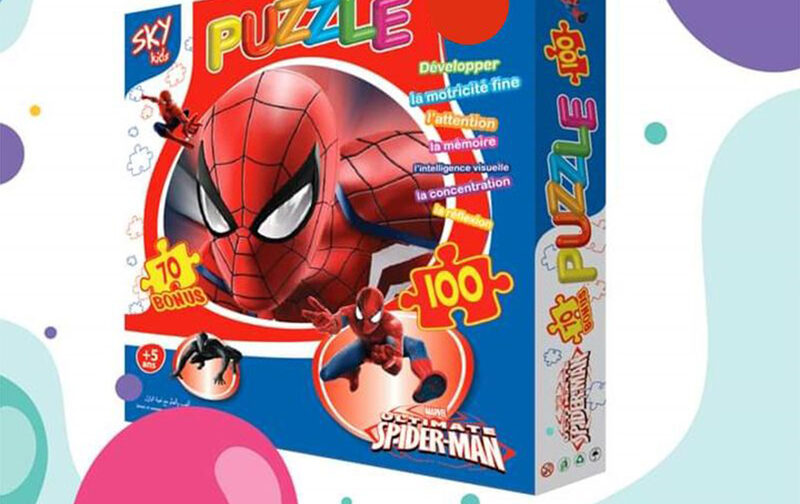 PUZZLE SPIDERMAN – 100 PIÈCES 🧩🕷️🕸️