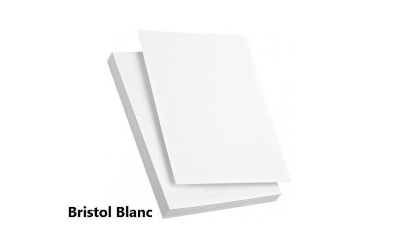 PAGE DE GARDE CARTONNEE BRISTOL A3/A3+ 250GR 100F